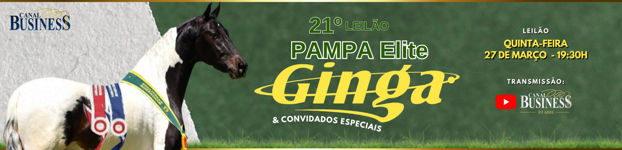 Slide 21° LEILÃO ELITE PAMPA GINGA